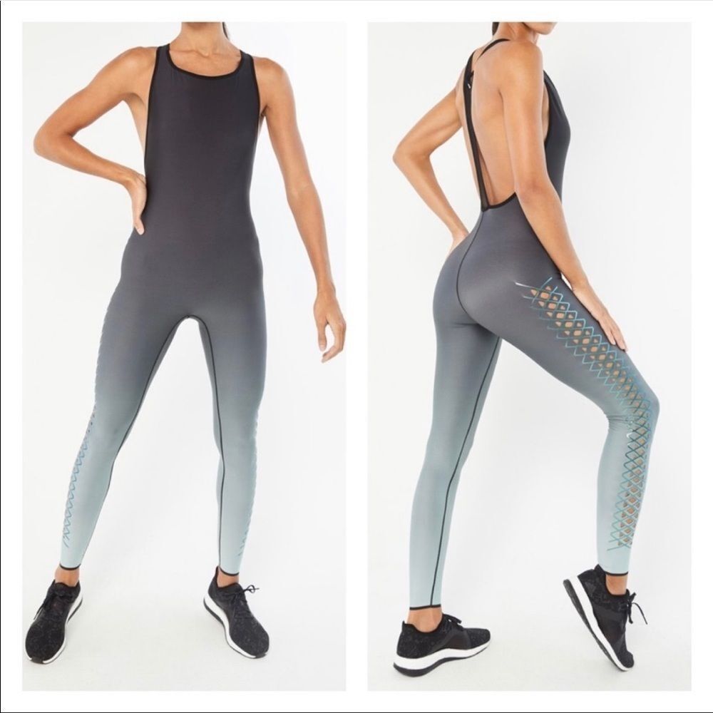 ULTRACOR MORION INTERLACE UNITARD NWOT